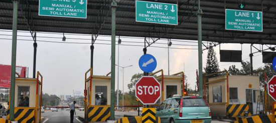  highways and expressways, toll plazas