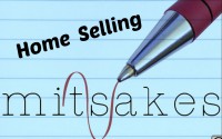 Common mistakes of home sellers