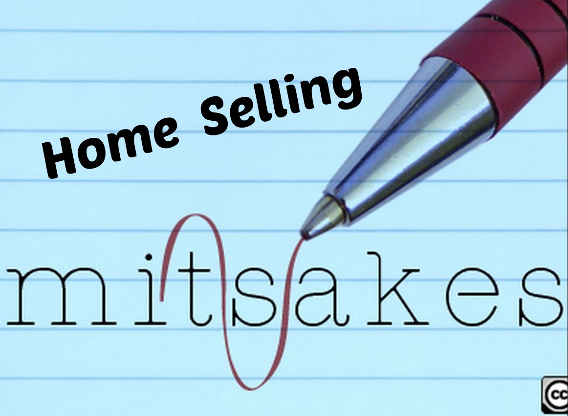 Common mistakes of home sellers